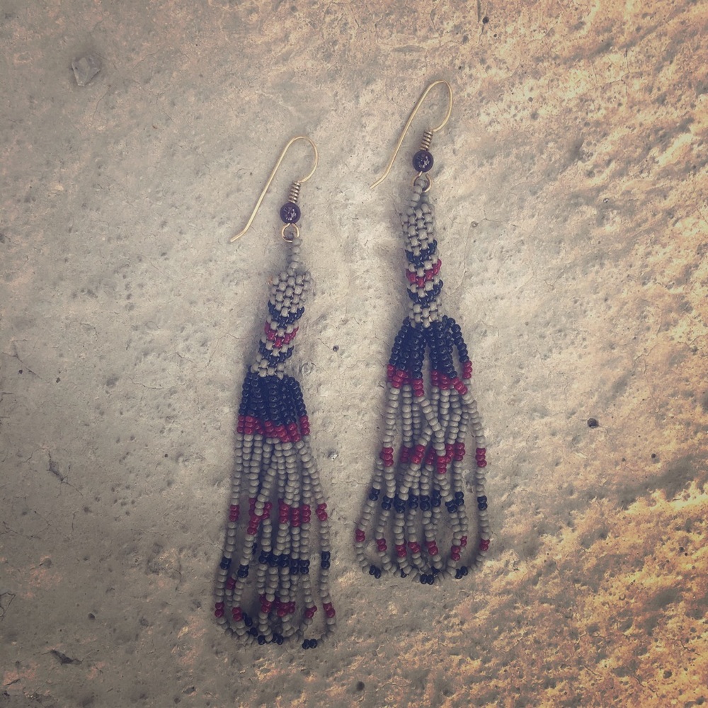 Beaded earrings